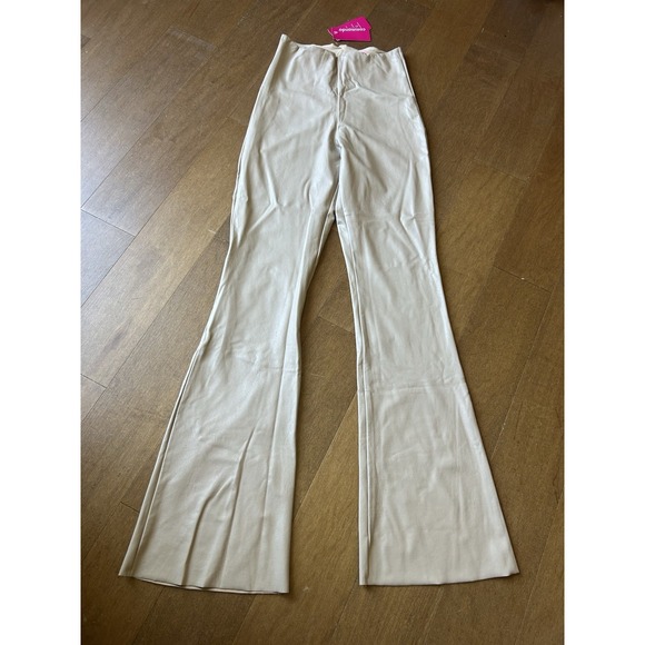 Commando Pants - Commando Faux Leather Flare Legging Large New High Rise